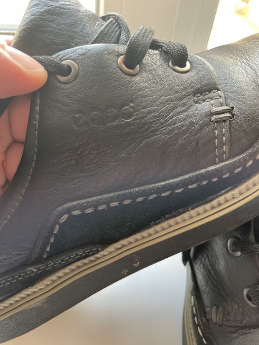 Кожаные туфли ecco