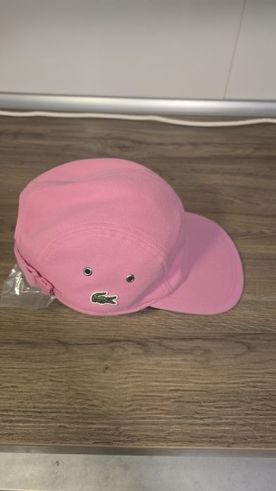 Bonés lacoste vermelh/rosa