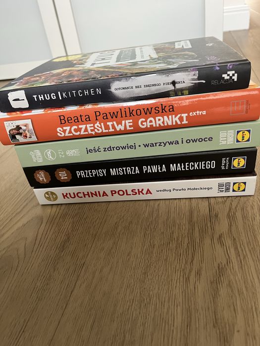 Oddam książki kucharskie