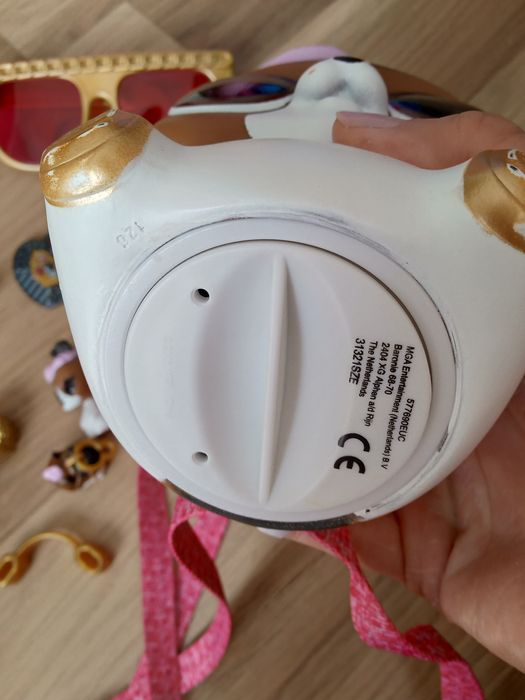 LOL surprise piesek plecak skarbonka 3w1  akcesoriami