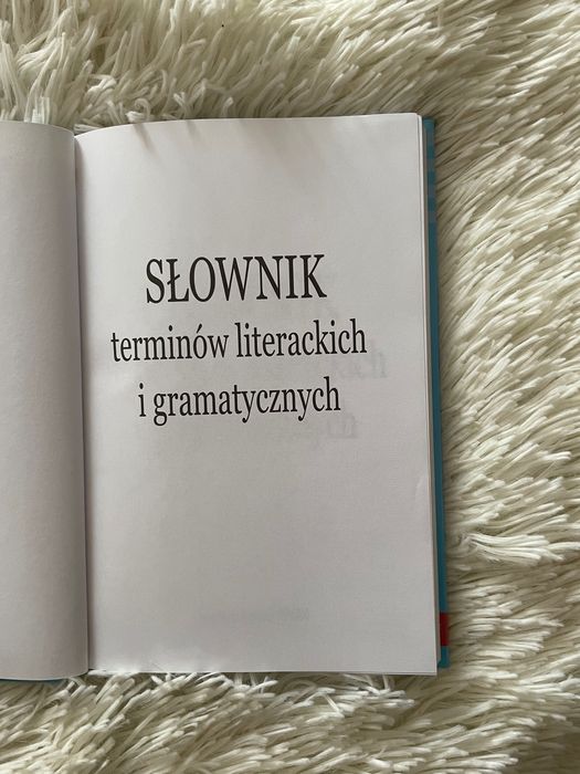 Słownik terminów literackich i gramatycznych