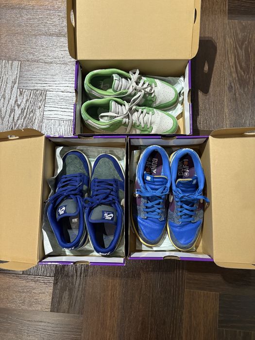 Nike SB Dunk Low Pro "Deep Royal Blue / Vintage Green"