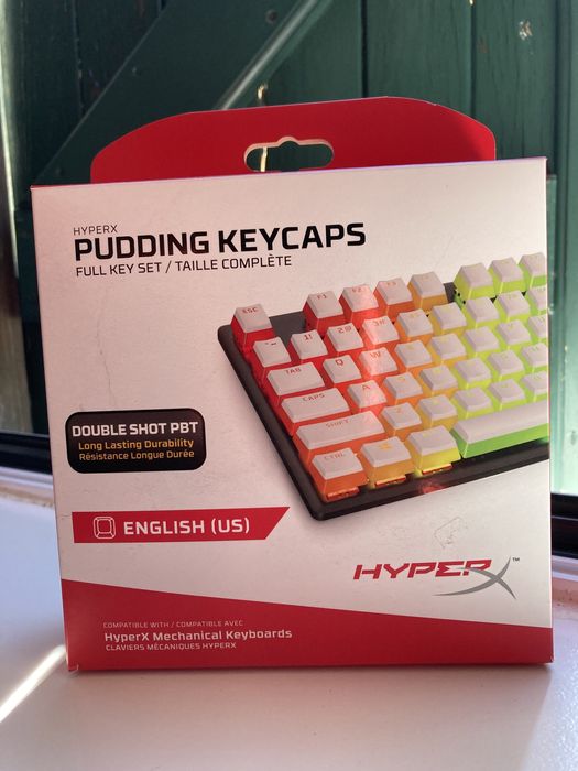 HyperX Pudding keycaps Full Key Set (Brancas) Leiria, Pousos, Barreira