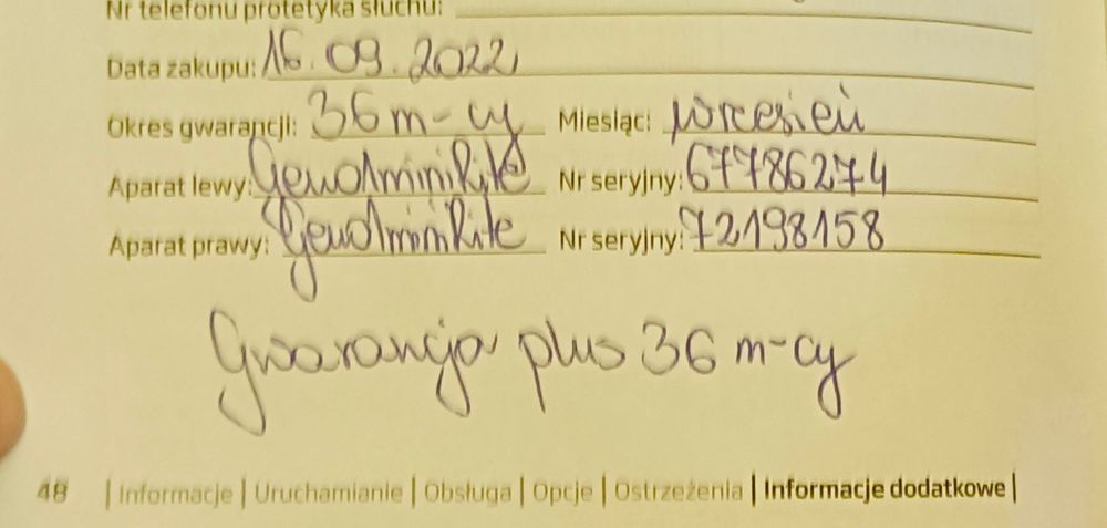 2 aparaty słuchowe oticon geno 1