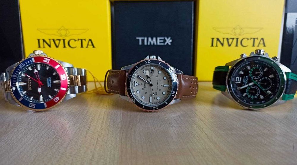 Годинник, часы citizen, casio, invicta, timex, lee cooper