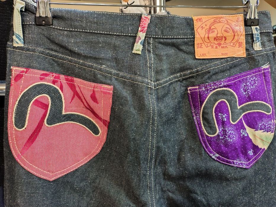 Джинси джинсы Evisu