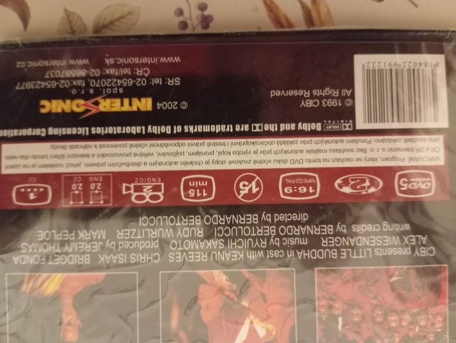 Mały Buddha, film DVD, lektor cz., folia, unikat