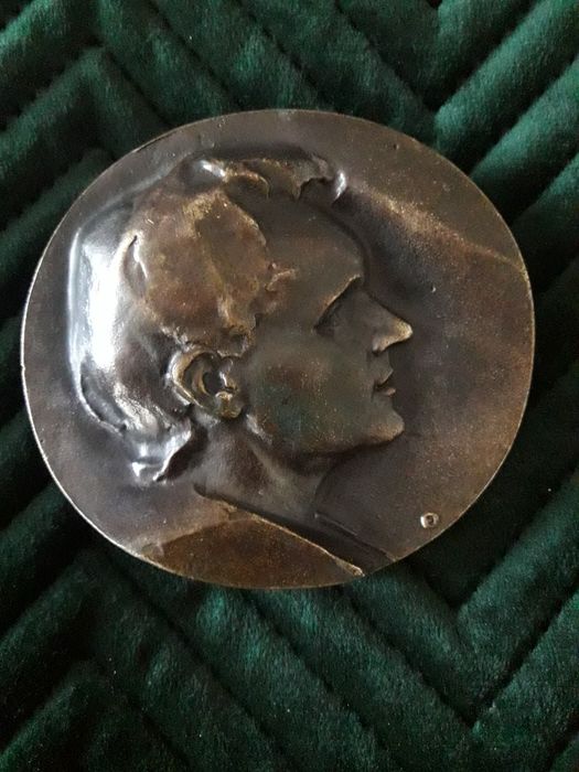 Medal brąz, Maria Skłodowska Polon UNIKAT (Ewa Olszewska )