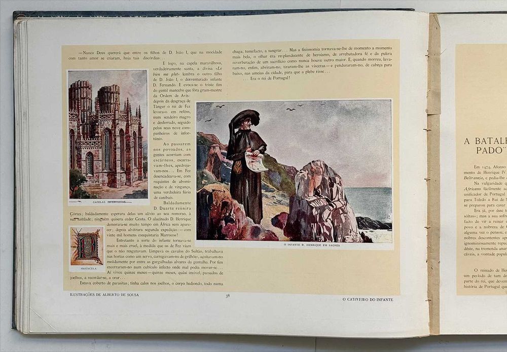 1917_Quadros da História de Portugal. 1ª Edição. Raro!