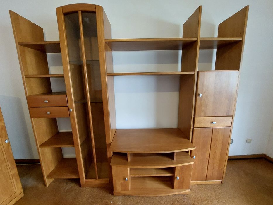 Móvel da sala pinho mel