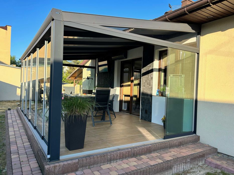 Zabudowa tarasu – szklane ogrody, zadaszenia | Wymarzone Tarasy