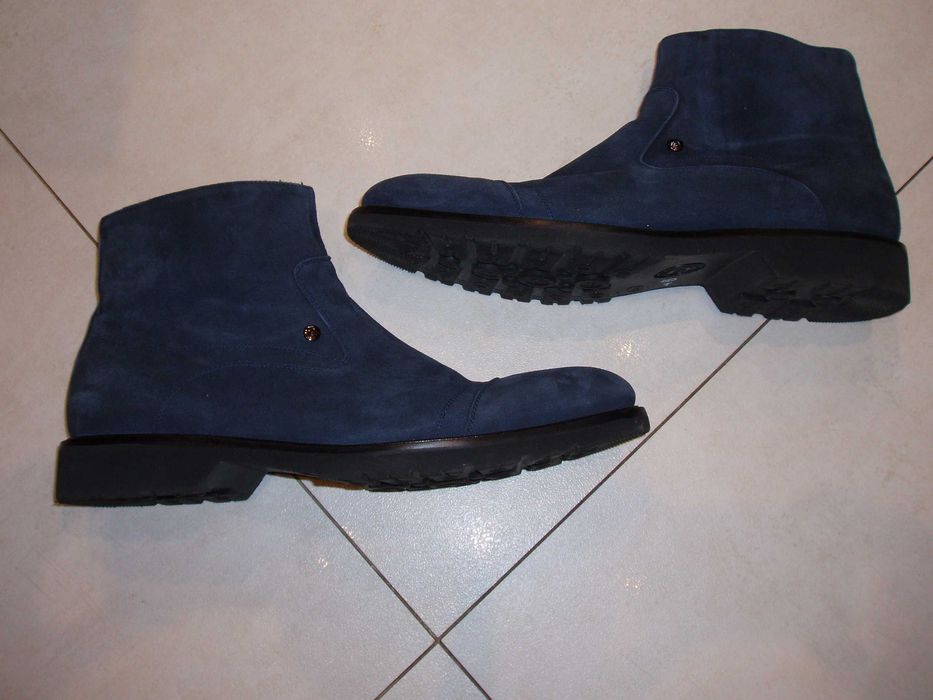 APIA nowe męskie zamszowe włoskie sztyblety r. 46