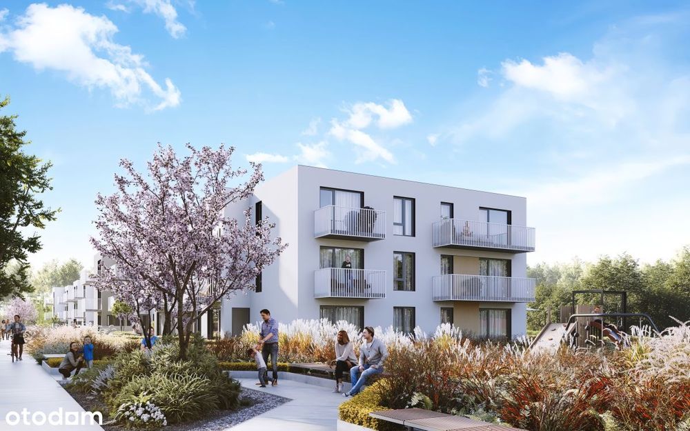 3-pokojowe mieszkanie 52m2 + balkon Bez Prowizji