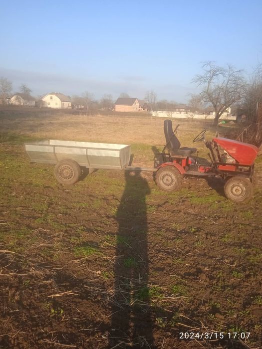 Прицеп до мінітрактора