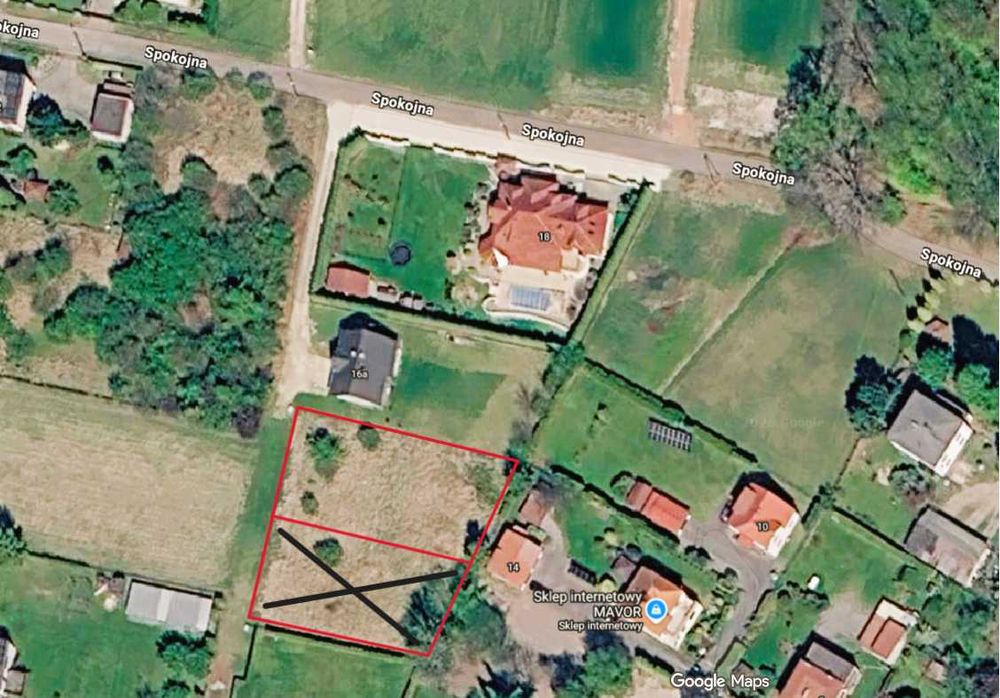 Działka budowlana 990 m2 /Orzesze Zawiść/Bez pośredników