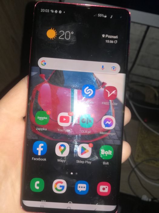 Samsung S10+ Cardinal Red 128GB