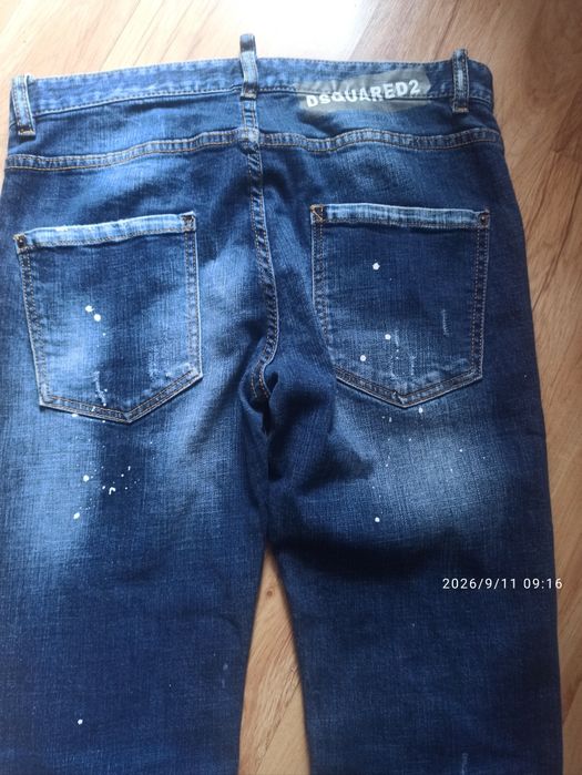 męskie jeansy marki DSQUARED2