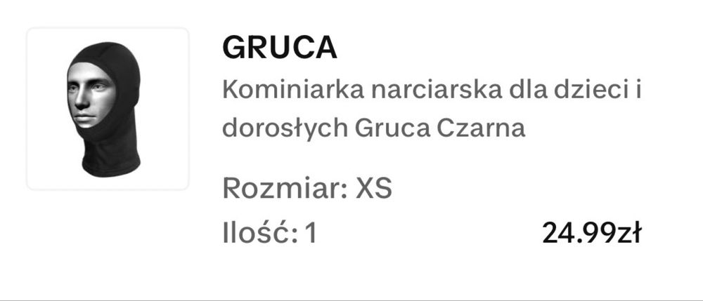 Wedze  Decathlon legginsy termiczne + koszulka + kominiarka 9-10 lat