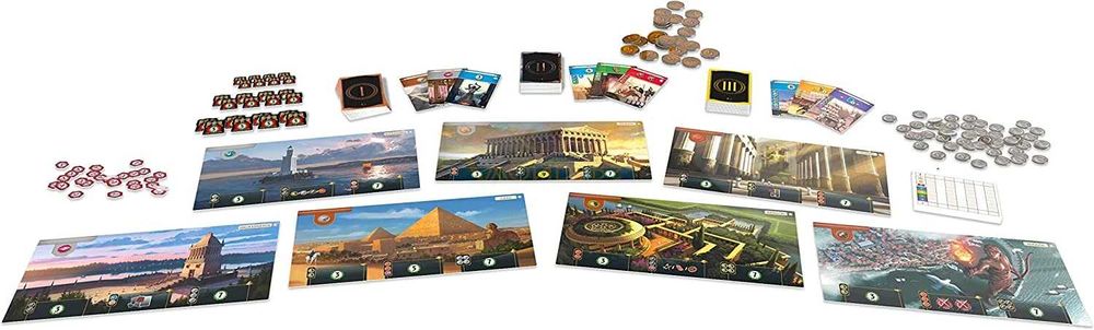 [Eng] Настільна гра 7 чудес (7 Wonders): нова, у плівці