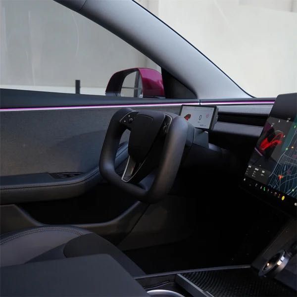 Entrega incluída - VOLANTE YOKE Tesla Model 3 Highland & Model Y Juniper - 2024 - 2026 - ENTREGA incluida