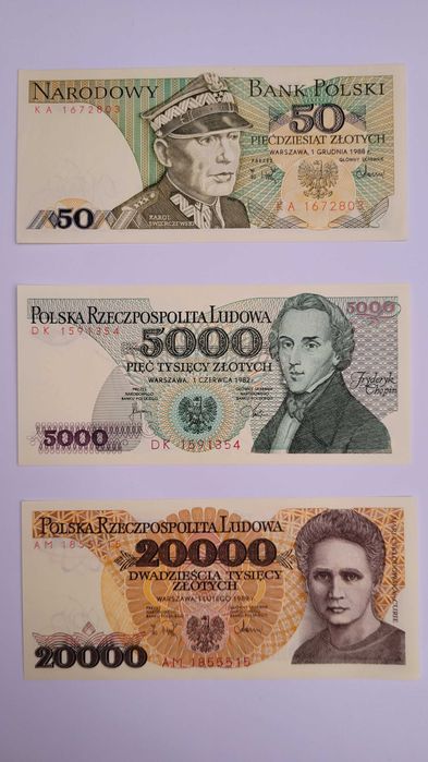 banknoty prl prl