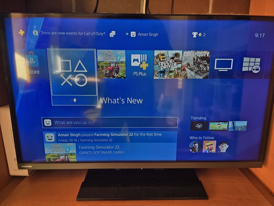 Ps4 slim 1 tb com controller