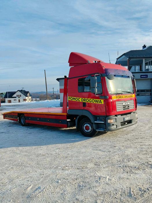 Man TGL 12.240 DMC 12 T Ładowność 6300 Pomoc Drogowa Laweta Autolaweta