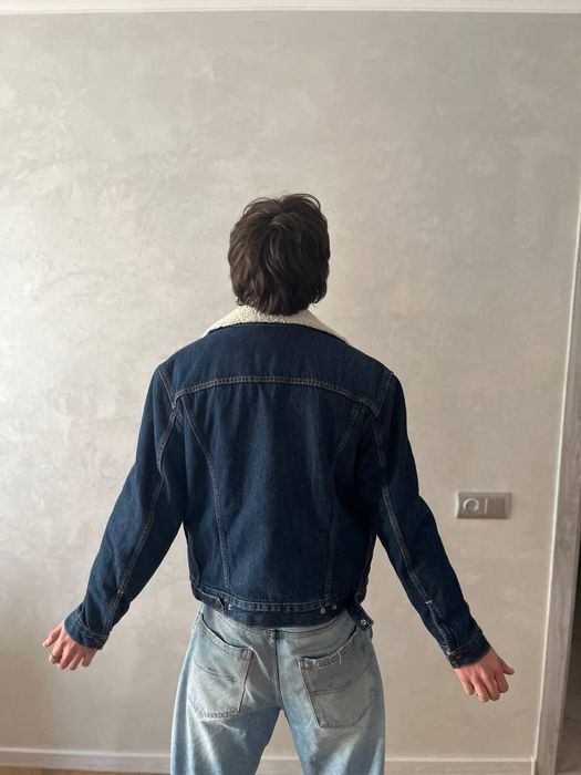 Куртка джинсова  Levis Premium Sherpa Tracker Jacket S