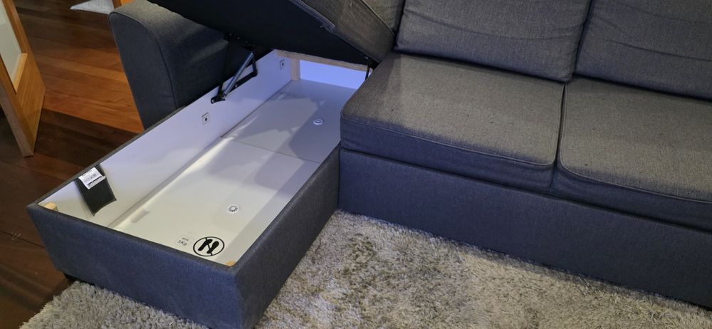 Vendo sofá chaise longue em bom estado!