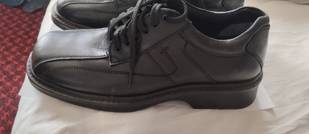 Туфли кожаные добротные