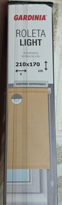 Рулонные шторы (тканевые роллеты)Gardinia 210х170(Польща)