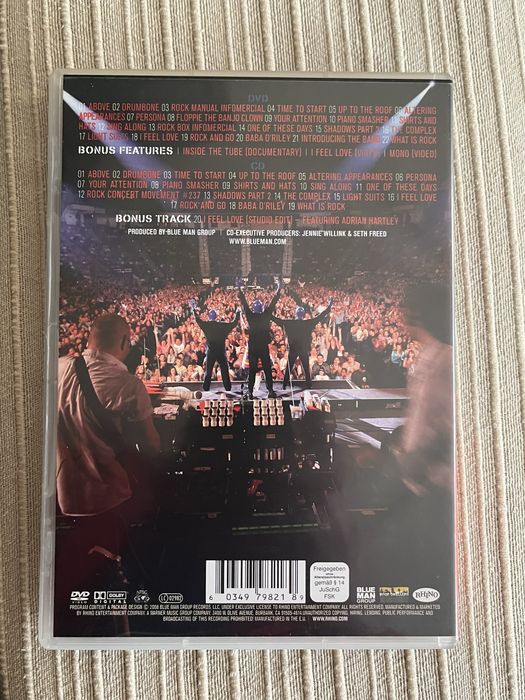 DVD duplo - Blue Man Group