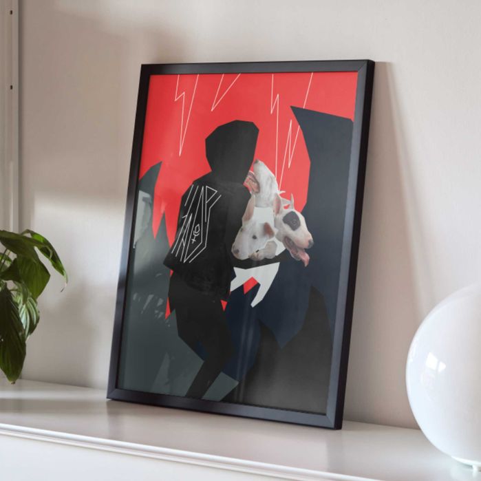 HADES / plakat 40x50 cm / wydruk pigmentowy