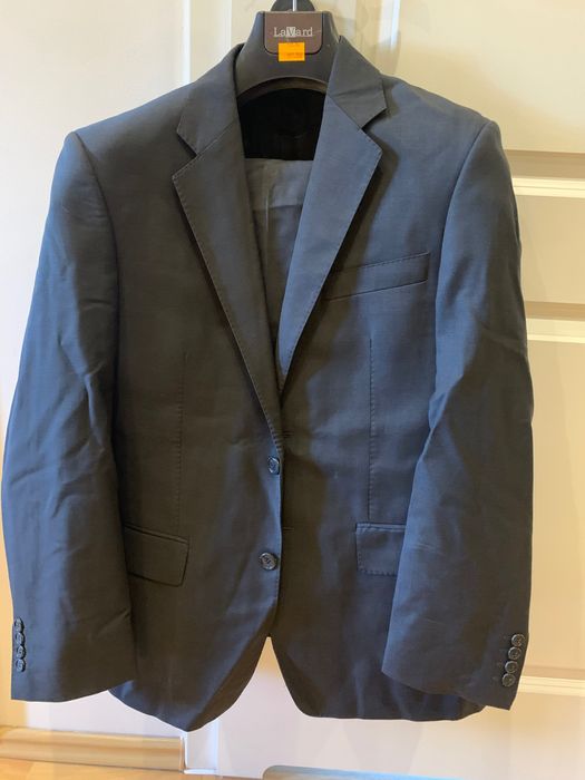 Garnitur ślubny stan idealny z wełny! przepiękny Lavard