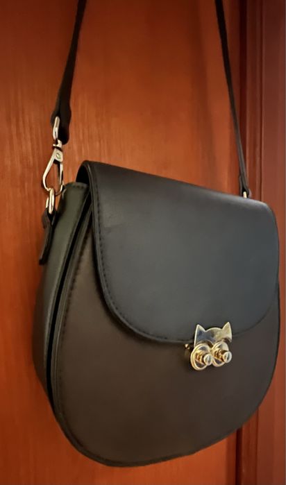 Сумочка кожаная женская через плечо