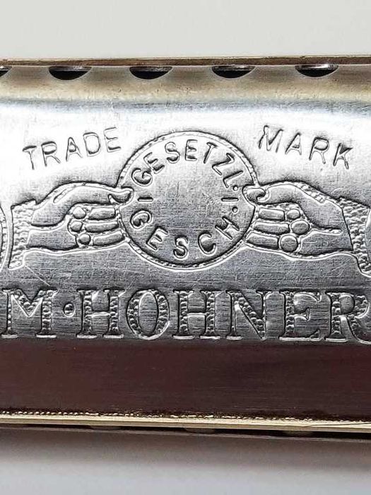 Губная гармошка M.HOHNER- PARIS 1900 TRADE MARK CHICAGO 1893