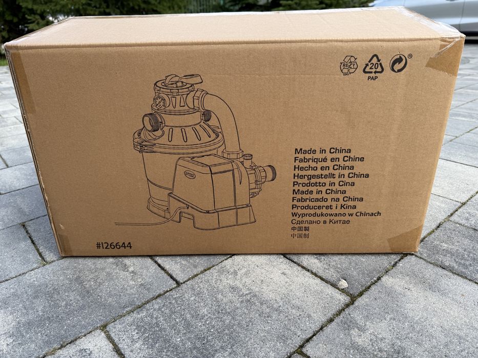 Mega wydajna pompa INTEX 5700l/h HYDRO AERATION TECHNOLOGY