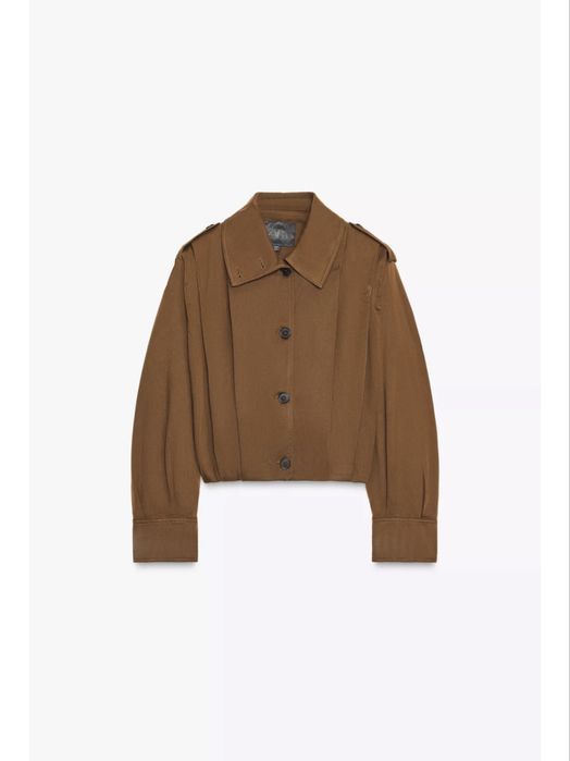 Бомбер Zara S піджак zara куртка zara тренч zara