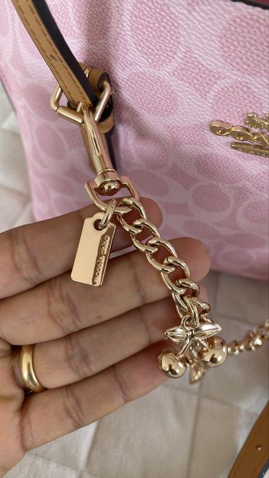 Bolsa rosa Coach