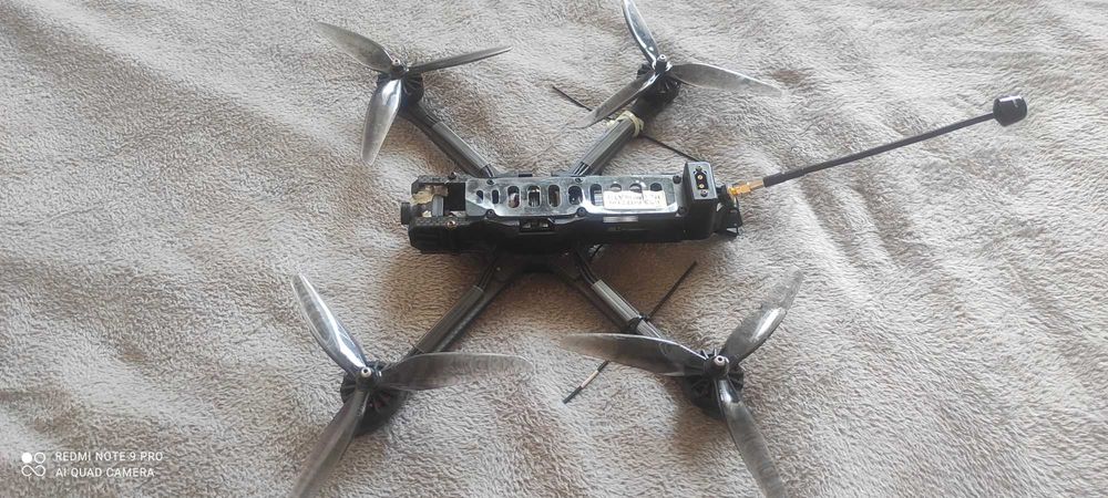 Дрон FPV 7" на STM32F722RET6 80A