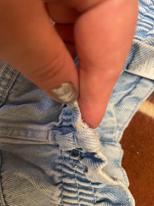 Джинсы багги zara