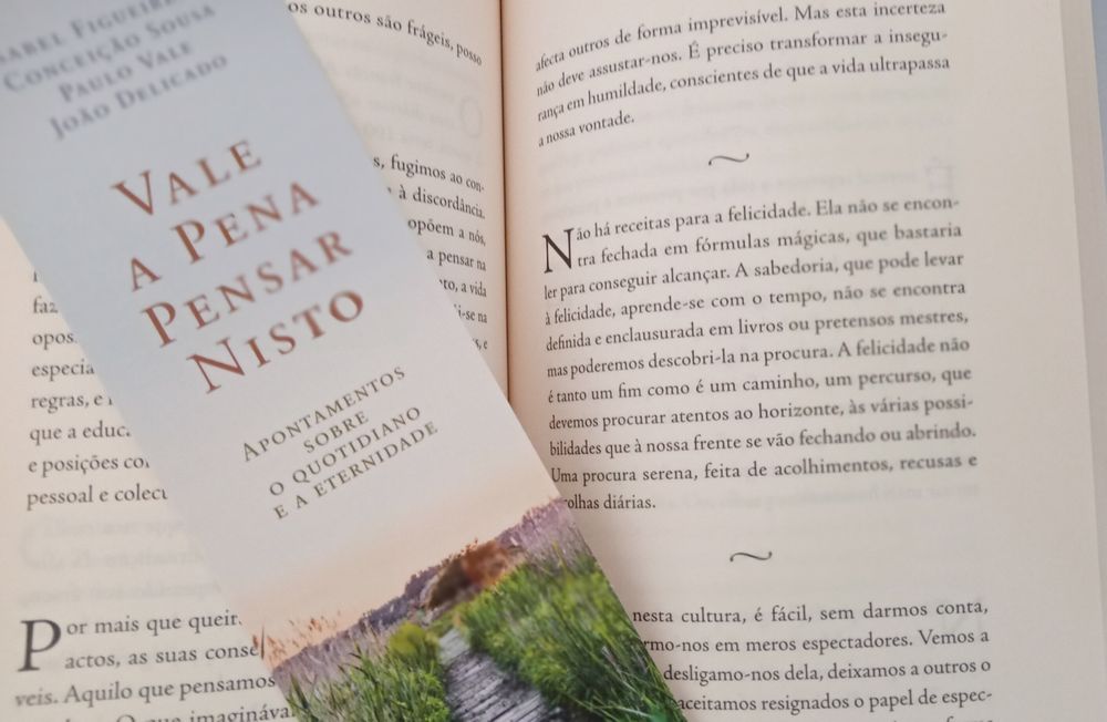 Vale a pena pensar nisto