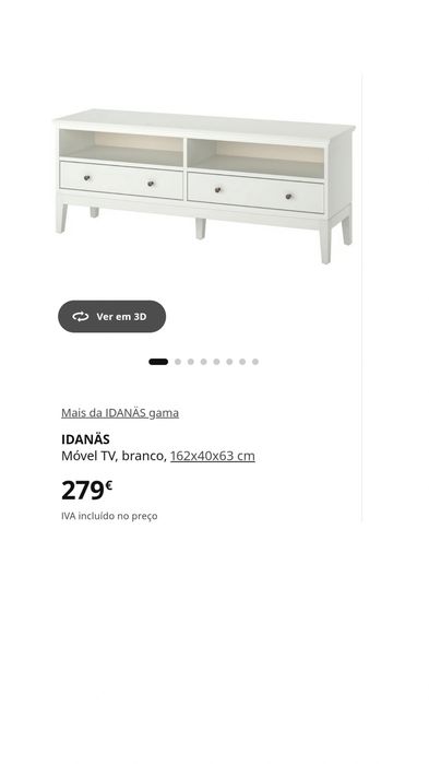 Móvel de TV IKEA idanas