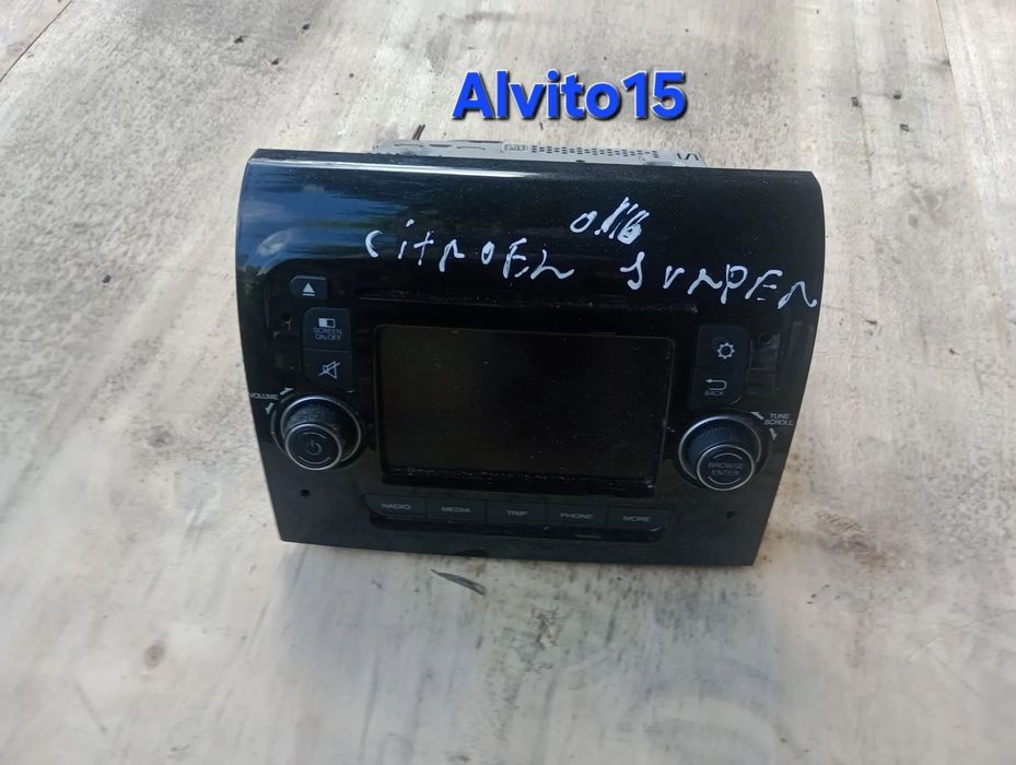 Rádio Citroen Jumper 2016