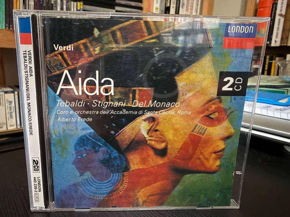 Verdi – Aida – Tebaldi, Stignani, Mario Del Monaco – Alberto Erede