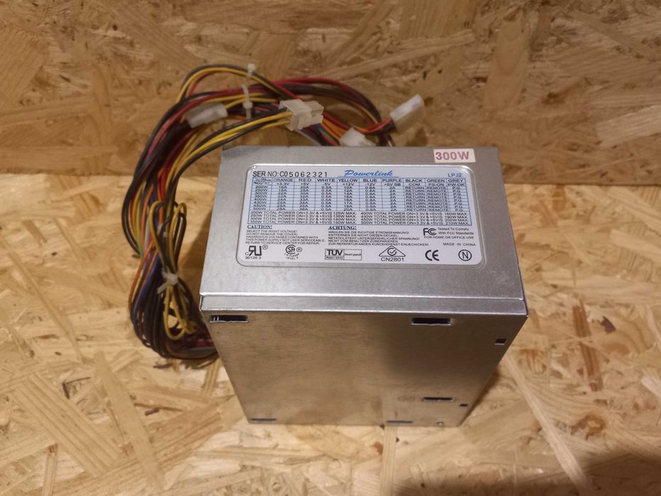 Продам БП (БЖ) блок живлення для  компʼютера Powerlink 300Watt