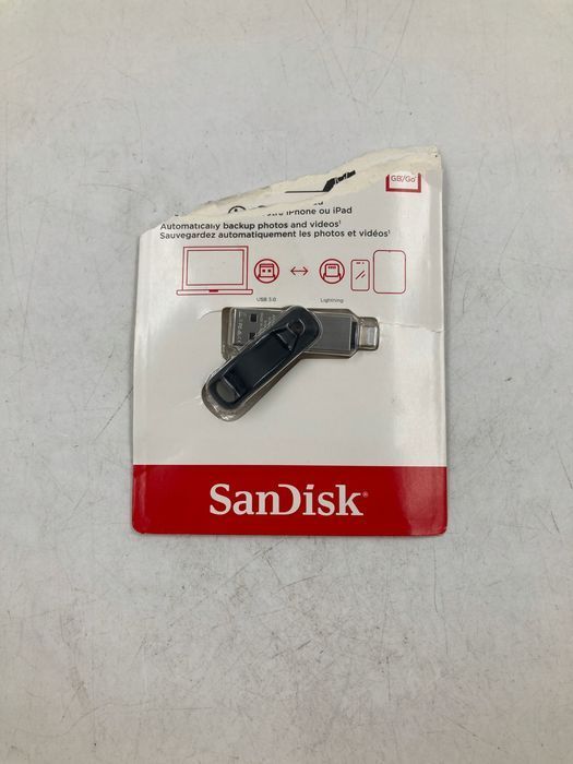 outlet pendrive sandisk ixpand go 128 gb lightning, usb 3.0 czarny