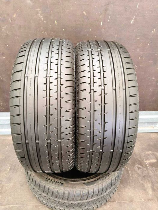 Continental Sport Contact 2 235/55r17 made in Germany 2шт, 17год, 7мм, ЛЕТО. Привезены из Германии
