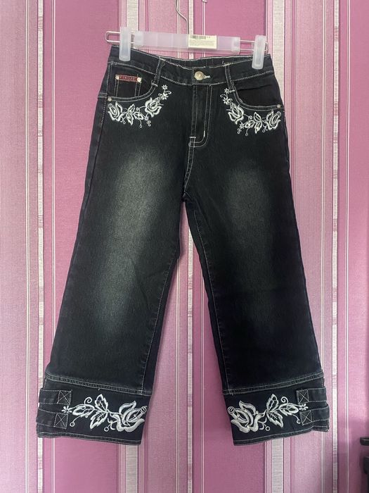 детские джинсовые брюки