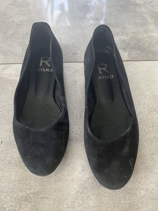 Czarne baleriny Ryłko